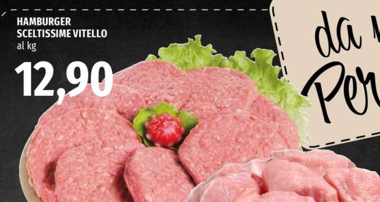 HAMBURGER SCELTISSIME VITELLO