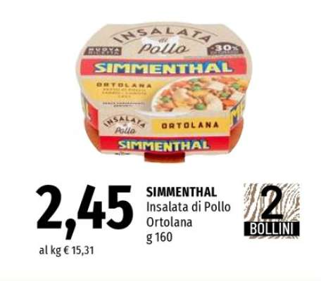 SIMMENTHAL Insalata di Pollo Ortolana