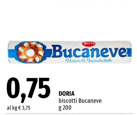 Doria Biscotti Bucaneve