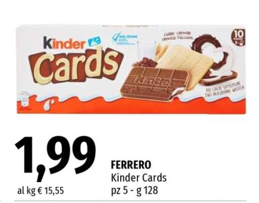 FERRERO Kinder Cards