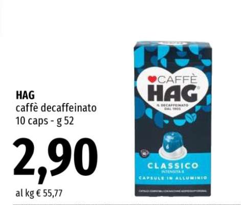 HAG Caffè Decaffeinato