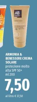 ARMONIA & BENESSERE Crema Solare
