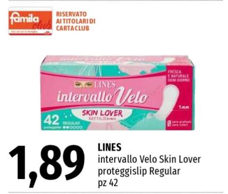 LINES intervallo Velo Skin Lover