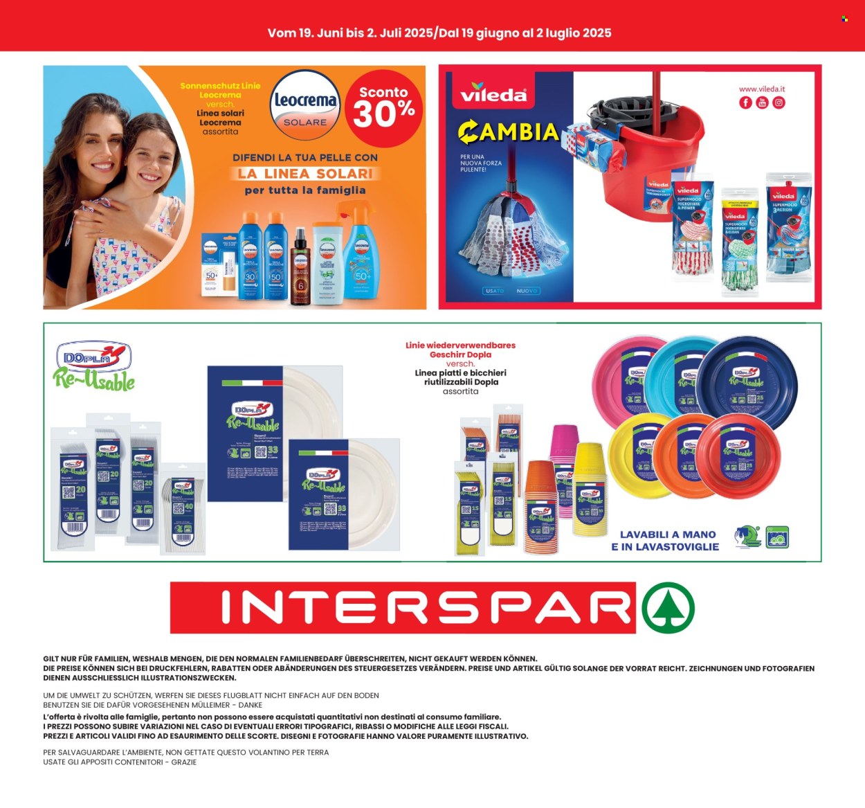 Volantino Interspar - 19/6/2025 - 2/7/2025. Pagina 16