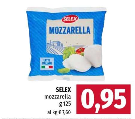 SELEX mozzarella