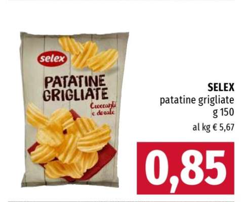 SELEX patatine grigliate