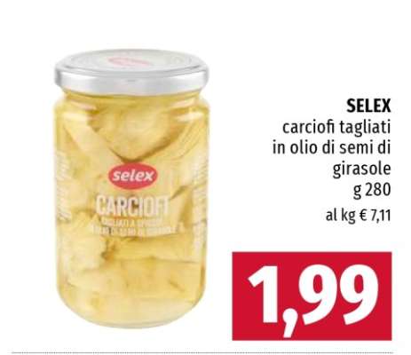 SELEX Carciofi Tagliati