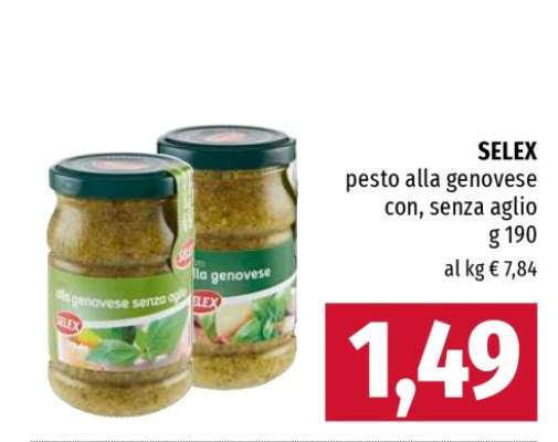 SELEX pesto alla genovese