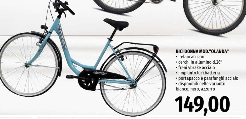 BICI DONNA MOD. 'OLANDA'
