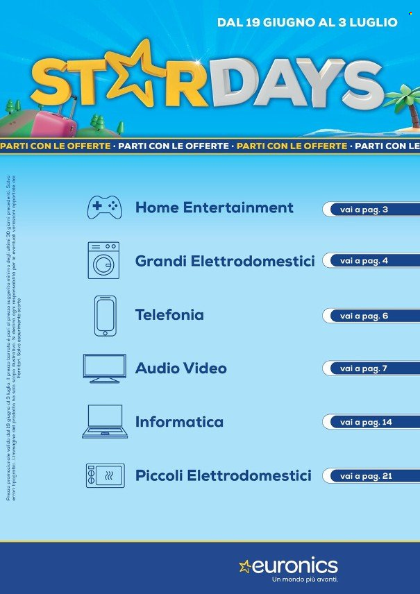 Volantino Euronics - 19/6/2025 - 3/7/2025. Pagina 2