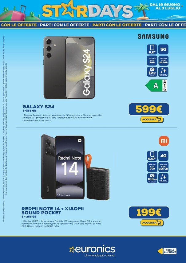 Volantino Euronics - 19/6/2025 - 3/7/2025. Pagina 6
