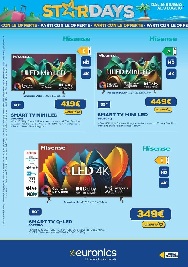 Volantino Euronics - 19/6/2025 - 3/7/2025. Pagina 8
