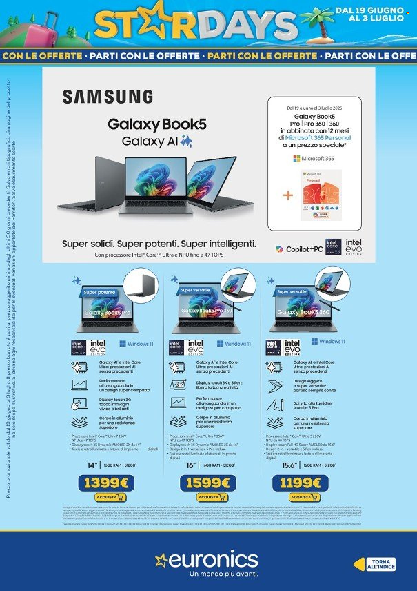 Volantino Euronics - 19/6/2025 - 3/7/2025. Pagina 20