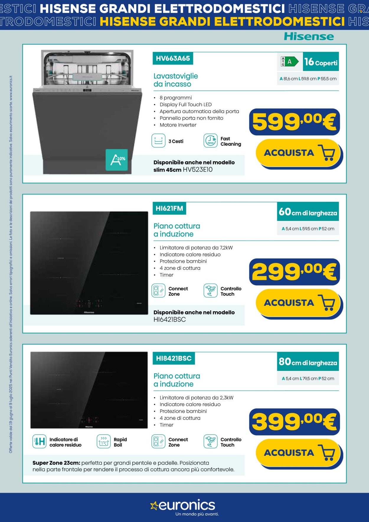 Volantino Euronics - 19/6/2025 - 9/7/2025. Pagina 3
