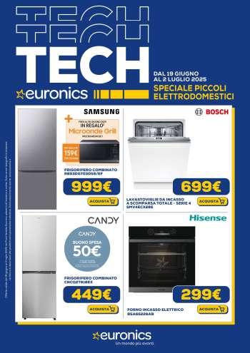 Volantino Euronics - 19/6/2025 - 2/7/2025.