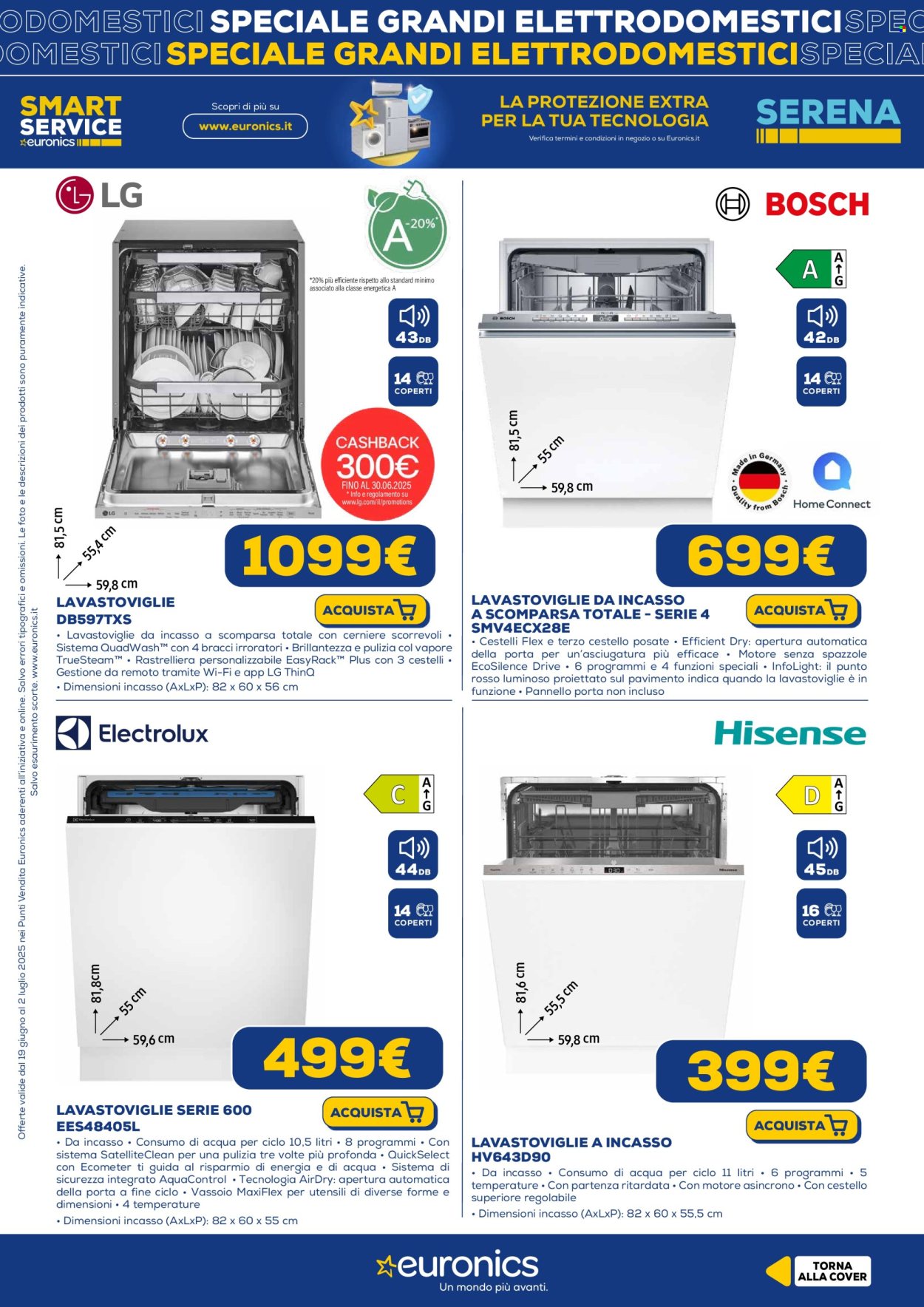 Volantino Euronics - 19/6/2025 - 2/7/2025. Pagina 3