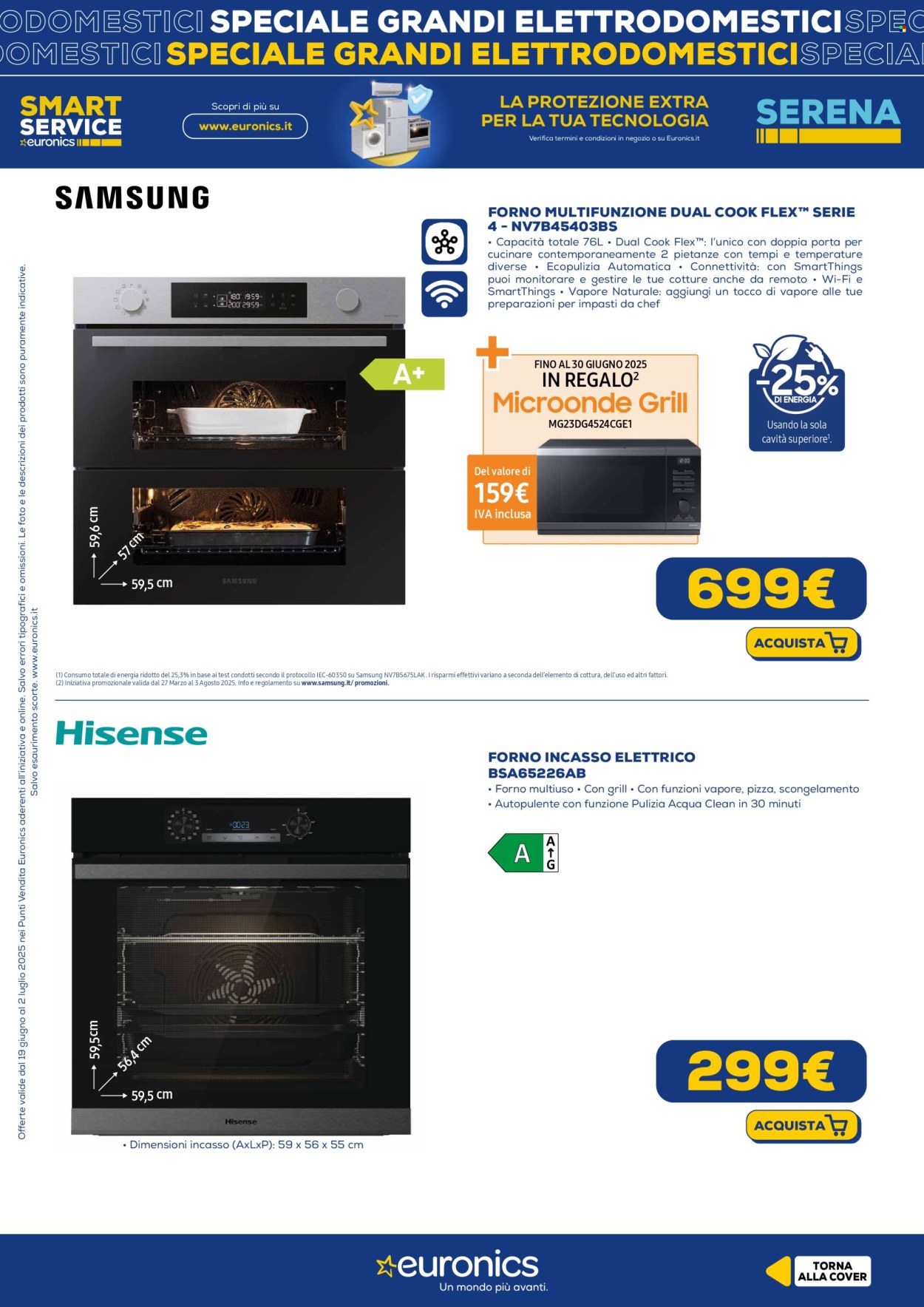 Volantino Euronics - 19/6/2025 - 2/7/2025. Pagina 4
