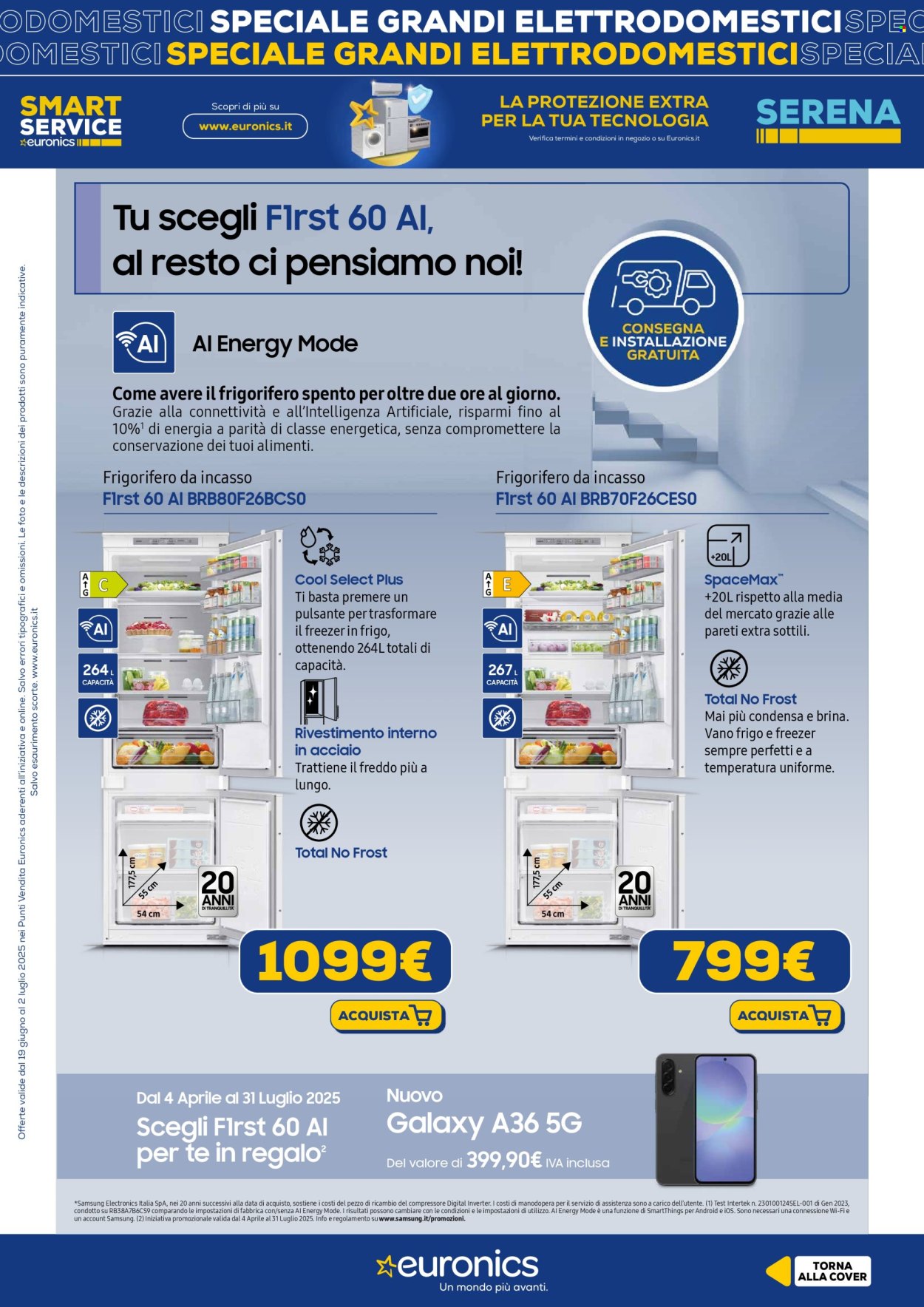 Volantino Euronics - 19/6/2025 - 2/7/2025. Pagina 6