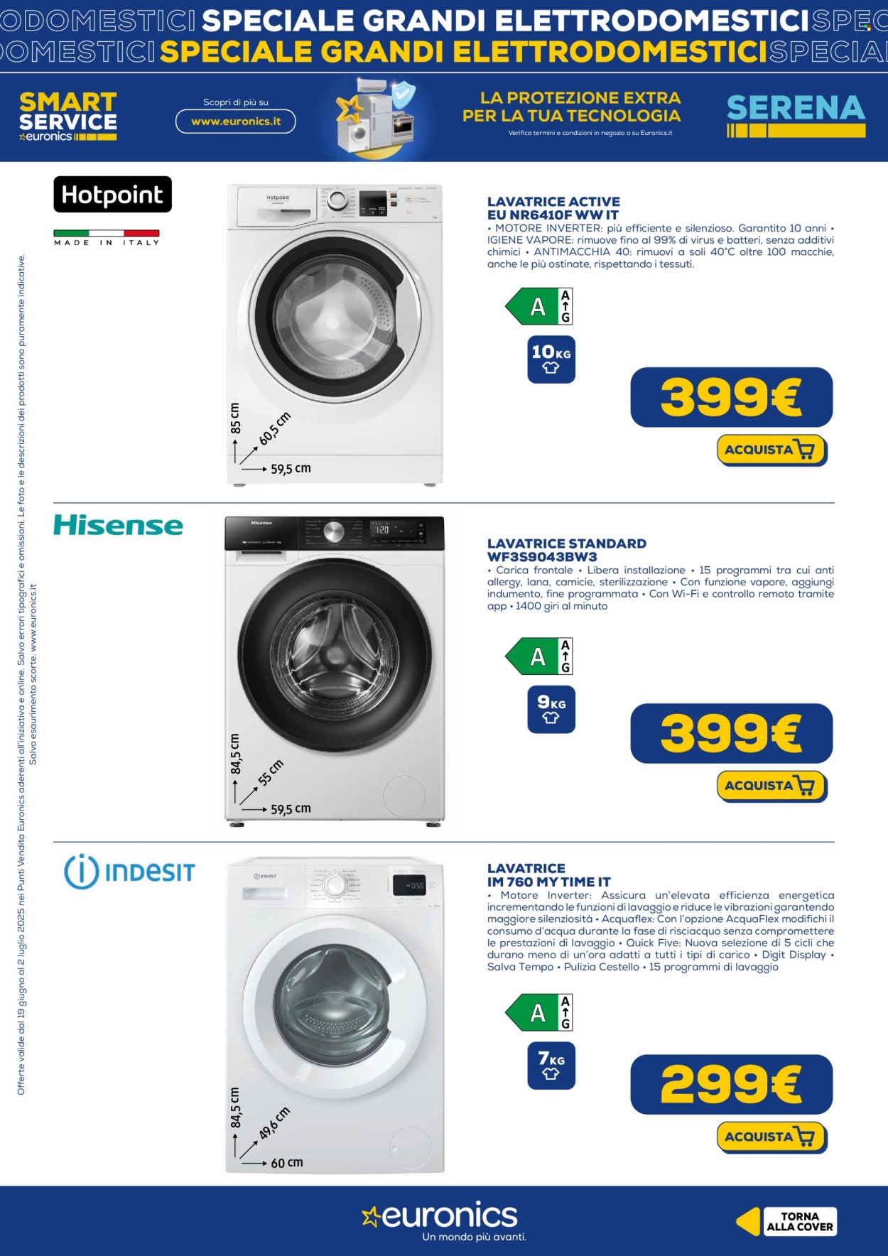 Volantino Euronics - 19/6/2025 - 2/7/2025. Pagina 10