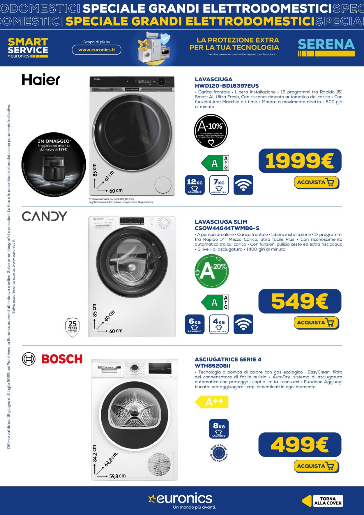 Volantino Euronics - 19/6/2025 - 2/7/2025. Pagina 12