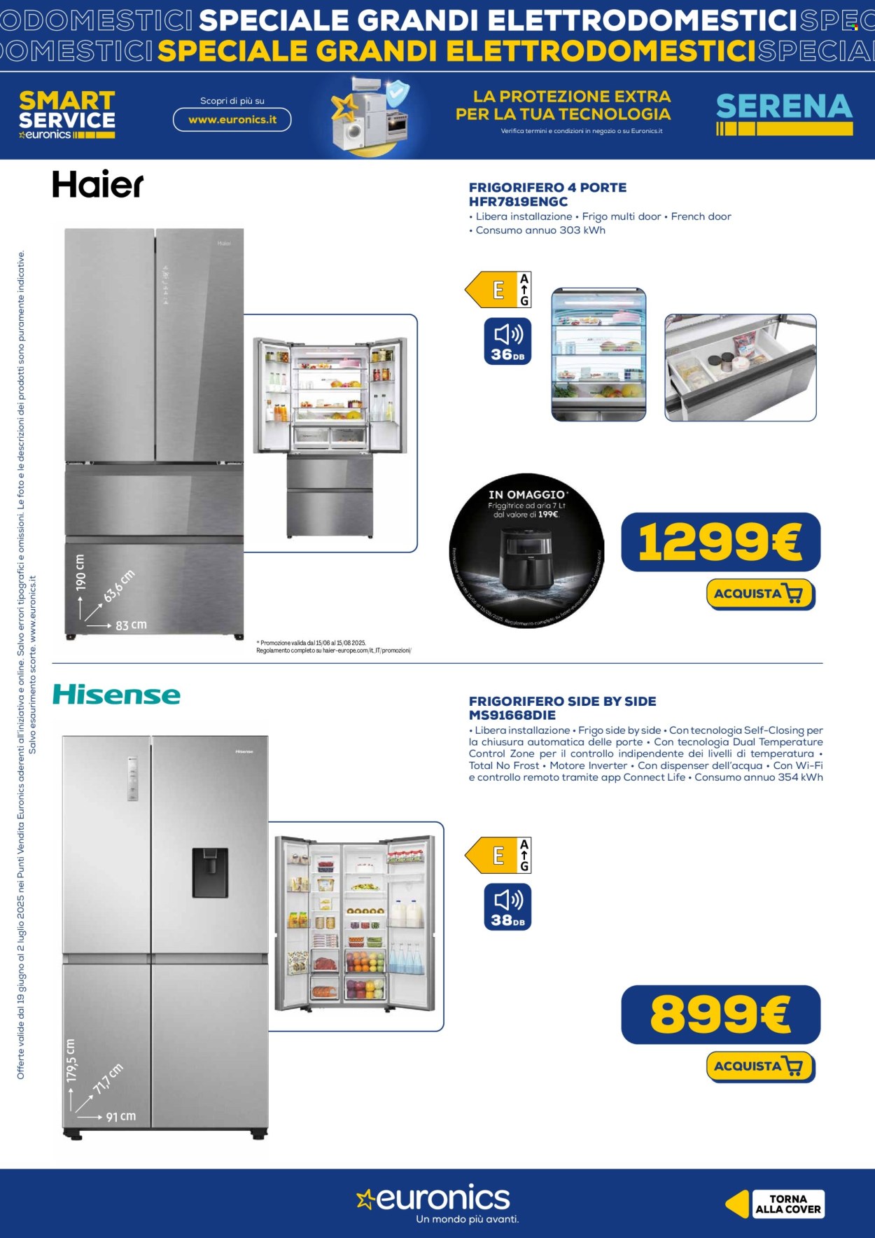 Volantino Euronics - 19/6/2025 - 2/7/2025. Pagina 14