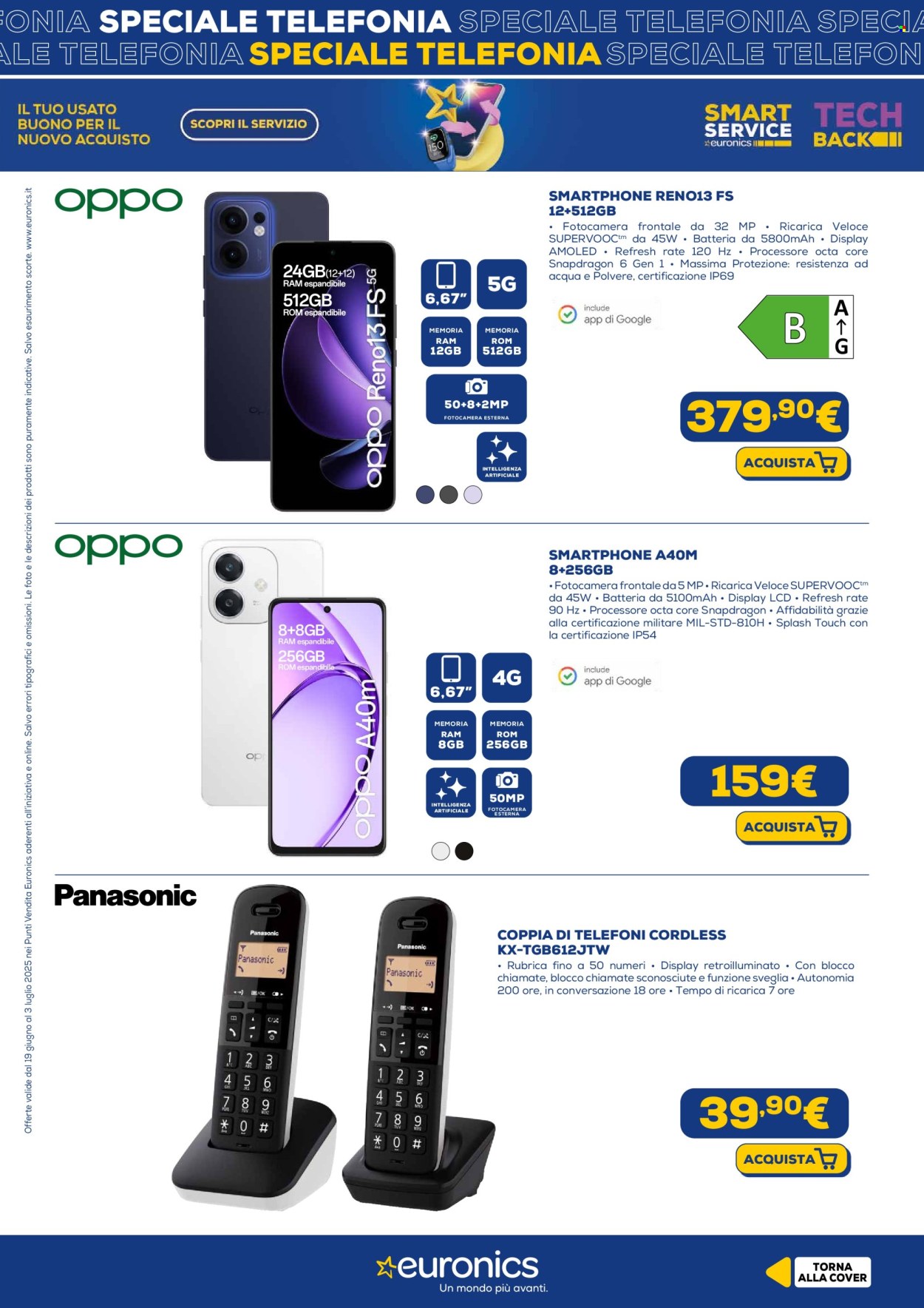 Volantino Euronics - 19/6/2025 - 3/7/2025. Pagina 6