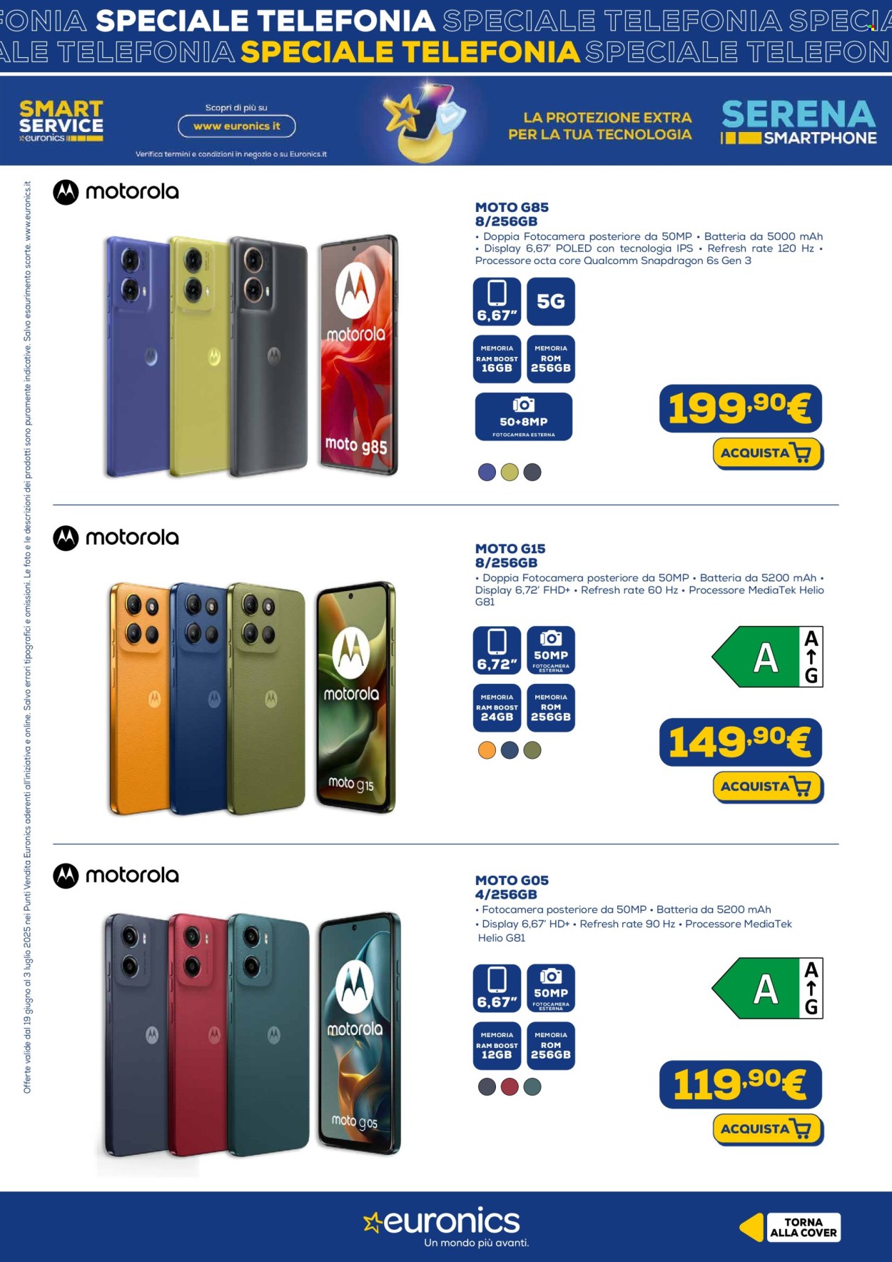Volantino Euronics - 19/6/2025 - 3/7/2025. Pagina 13