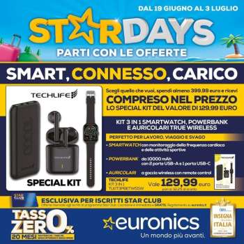 Volantino Euronics - 19/6/2025 - 3/7/2025.