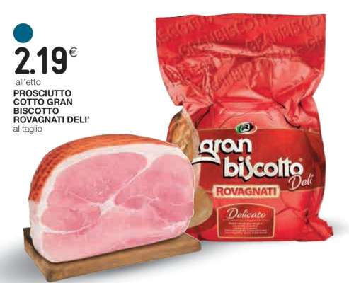 Prosciutto Cotto Gran Biscotto Rovagnati Deli