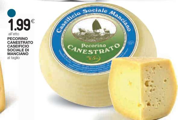 Pecorino Canestrato Caseificio Sociale di Manciano
