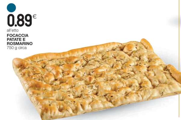 FOCACCIA PATATE E ROSMARINO