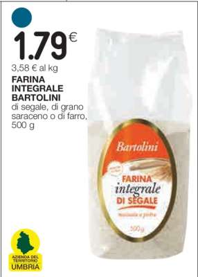 FARINA INTEGRALE BARTOLINI