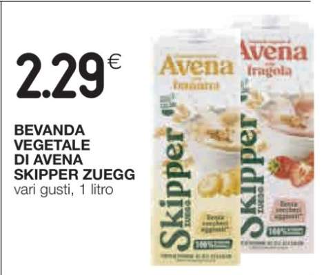 BEVANDA VEGETALE DI AVENA SKIPPER ZUEGG