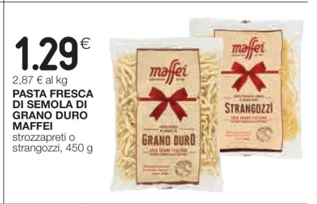 PASTA FRESCA DI SEMOLA DI GRANO DURO MAFFEI