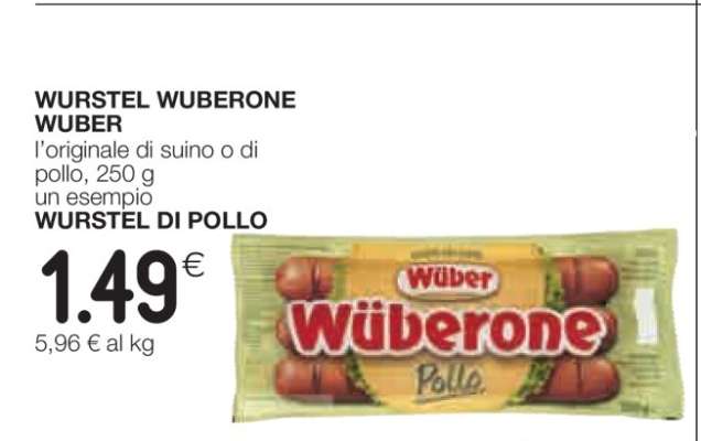 WÜRSTEL WÜBERONE WÜBER