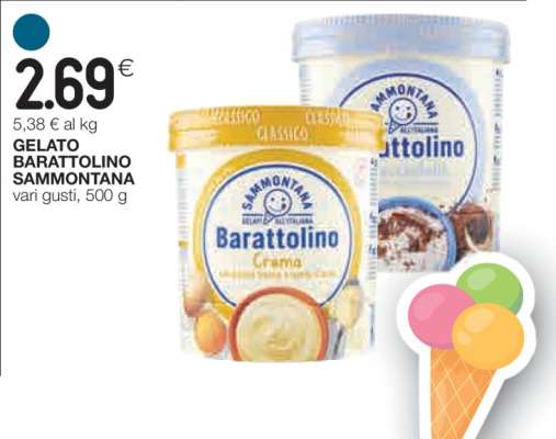 GELATO BARATTOLINO SAMMONTANA