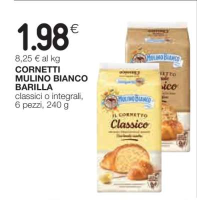 Cornetti Mulino Bianco Barilla