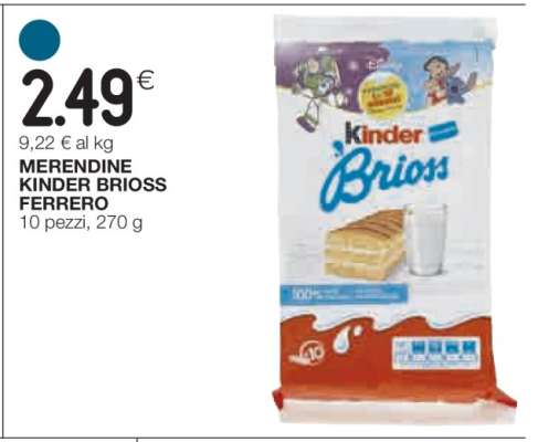 MERENDINE KINDER BRIOSS FERRERO