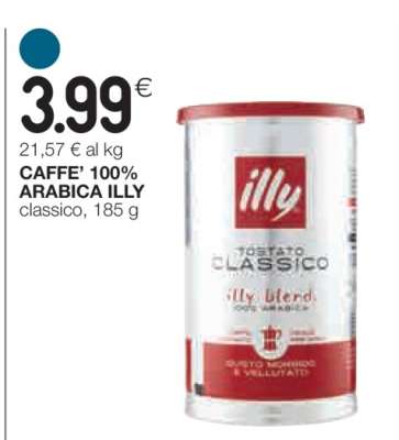 CAFFE’ 100% ARABICA ILLY