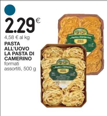 Pasta all'uovo La Pasta di Camerino