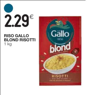 RISO GALLO BLOND RISOTTI