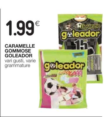 CARAMELLE GOMMOSE GOLEADOR