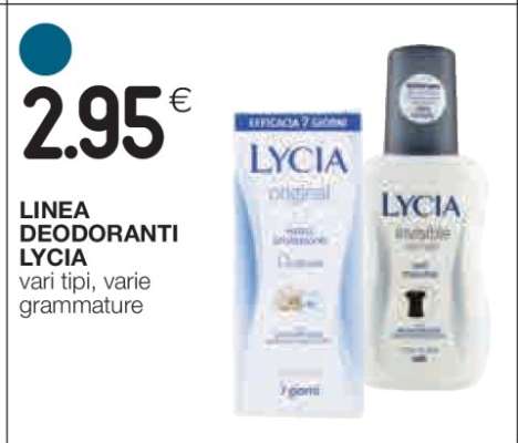 LINEA DEODORANTI LYCIA