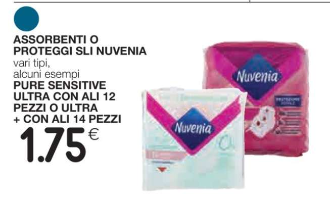 Nuvenia Assorbenti o Proteggi Sli