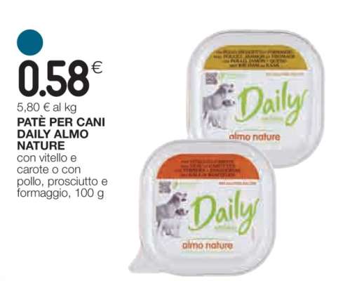 PATÈ PER CANI DAILY ALMO NATURE