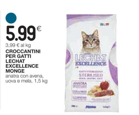 Croccantini per gatti Lechat Excellence Monge