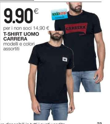 T-SHIRT UOMO CARRERA