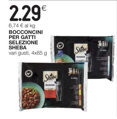 BOCCONCINI PER GATTI SELEZIONE SHEBA