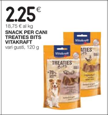 SNACK PER CANI TREATIES BITS VITAKRAFT