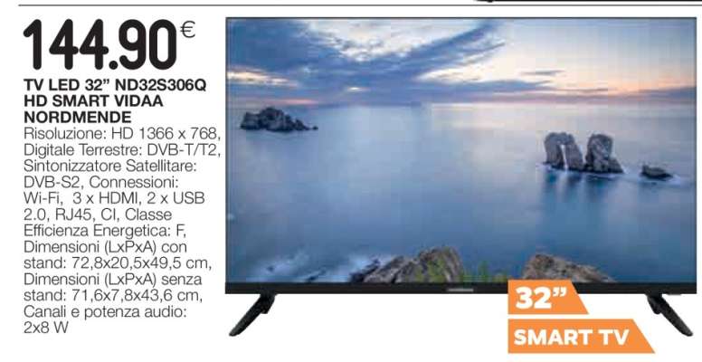 TV LED 32" ND32S306Q